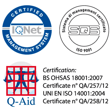 Certificazione Q-AID FGE Italiana Gas Srl BS OBHSAS 18001:2007