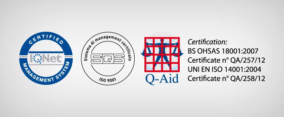 Certificazione&nbsp;Q-AID BS BHSAS 18001:2007